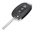 FOB 3 Shell Hyundai Santa Button Flip Key Car Remote Key Case Fold - 2