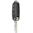 VW Polo Case Uncut Blade Button Remote Key FOB Shell - 3