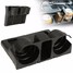 Car Seat Wedge Cups Holder Drink Beverage Black Plastic Cup Holder Double - 4