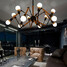 Metal Modern/contemporary Game Room Study Room Dining Room Office Chandeliers - 3