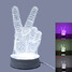 Desk Lamp Illusion Creative 3.5w 3d Light 100 110-220v - 2