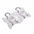 E92 E93 Clips Regulator Slider Window E36 Lift Pair White BMW 3 Series - 3