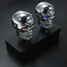 Auto Car Universal Chrome Skull Gear Stick Shift Knob Lever Manual - 4