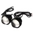 Projector Light Waterproof LED DRL Daytime Running Xenon White Fog 2Pcs 5W Car - 5