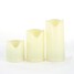 100 Ivory Color Set Plastic Led Mini Candles Timer - 1