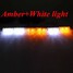 Amber White Lamp Bar Emergency Strobe Light Car 12V LED Bulb Flash Warning - 8
