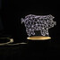 Fawn Series Ikea Simple Creative Night Light Animal Lamp Wood Birthday Gift Nordic - 3
