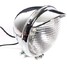 Headlight Head Chrome Case LEDs Lamp 12V Universal Motorcycle - 6