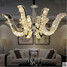 Modern Led Candle Crystal Pendant Lamp Lamp Luxury - 1