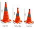 Cone Folding Reflective Warning with LED Safety Sign Traffic Flashing Light - 3