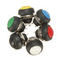 Car Auto Round Button Horn Switch Multicolor Push Momentary - 1
