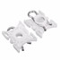 E92 E93 Clips Regulator Slider Window E36 Lift Pair White BMW 3 Series - 4