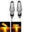 LED Suzuki Light For Honda 12V Motorcycle Turn Signal Indicator Pair Universal Blinker - 1