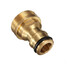 Threaded Hose Connector Adapter Outside Fitting Brass Water Tap - 1