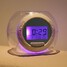 Alarm Colorful Coway Led Spherical Clock Natural - 1