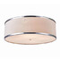 40w Modern/contemporary Chrome Feature Designers Metal Bedroom Entry Flush Mount Living Room - 1