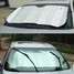 Visor Cover Block Windshield Foldable Car Aluminum Front Window Sun Shade - 2