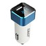 Universal USB Car Charger Smartphone Monitor 2.1A iPad Auto Cigarette Voltage - 2