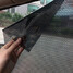 Block 2Pcs Shield Black Screen Static Shade Car Window PVC Sun Visor - 4
