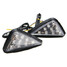 Lights Indicators Pair Motorcycle LED Turn Signals Abmer Triangle - 4