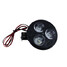 Motorcycle Super Bright Headlight LED Thin Section 12V 9W Sun Lamp Spotlights Three Small - 4