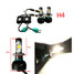 H13 Light Bulbs 9005 9006 H4 4800LM 5000K White 60W LED Headlight Kit - 8