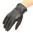 Warm Gloves Leather Motorcycle Driving Touch Screen - 1