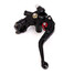 CNC Black Brake Clutch Lever Master Cylinder Universal Motorcycle Right - 3