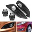 2Pcs Fog Grille 2pcs Front Ford Fiesta Lights Lamp - 2