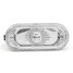 Marker Lights Frame Volkswagen Passat Golf Jetta Shell Cover 2Pcs Side White Clear Lens - 8