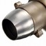 Motorcycle Street Bike Stainless Steel Exhaust Muffler Carbon Pipe Outlet Double Titanium 51mm - 10