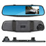 4.3 Inch HD 1080P Camera Car Camera DVR Rear View Mirror Reversing Back - 1