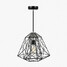 Garage Vintage Bedroom Living Room Dining Room Retro Painting Feature For Mini Style Metal Entry Hallway Pendant Light - 3