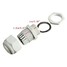 Stuffing Waterproof Locknut IP68 Compression Thread Gland Cable Strain - 12