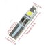 Wedge Light Dashboard SMD T5 Pure White 3LED DC 12V Car Bulb Lamp - 2