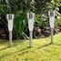 Garden Light Steel Stainless Solar Stake Set Lawn - 1