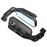 Black Rectangle Rear View Mirrors Universal Motorcycle Bike 8MM 10MM Carbon - 3