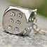 Metal Pendant DiCE Door Key Creative Key Chains Key Chain Car Key - 3