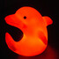 Colorful Led Dolphin Home Decoration Acrylic Creative Light Color-changing - 2