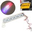 Brake Lamp Tail 12V Strobe Flashlightt Motorcycle License Plate LED - 1