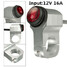 12V 16A Waterproof with Indicator Aluminum-Alloy Light Switch Motorcycle Handlebar Grip - 3