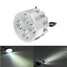 DC Lamp 10V-85V 12W Handlebar LED Light Motorcycle Scooter Bicycle Rear View Mirror Silver - 1