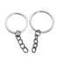Rings DIY Craft Key Chain Tone 50pcs Keyring Split Silver Link - 5