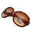 Fashion Leopard Shades Frame Goggle Sunglasses Outdoor - 5
