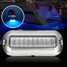 50W Transom Pontoon Blue Boat Waterproof LED Under Water Lights 3.5inch - 2