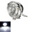 Headlight Head Chrome Case LEDs Lamp 12V Universal Motorcycle - 1