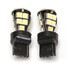 DRL 5W White Daytime Light Bulbs Lamps Canbus NO Error 2Pcs 6000K LED Side T20 - 9