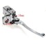 1inch Motorcycle Skull Right Brake Clutch Lever Master Cylinder - 8