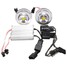 White Light 528i LED Angel Eyes 20W LCI Halo Ring BMW - 2