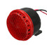 Alarm Horn Red Motorcycle Car Truck 12V 125dB Brake Stop LED Light Reverse Turn - 5